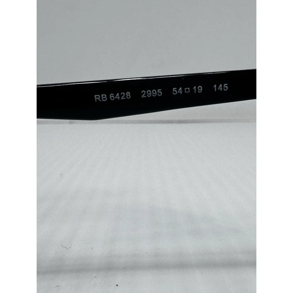 Ray-Ban Optics RB6428 2995 Unisex Eyeglasses Black Frame 54▪️19 145‎
